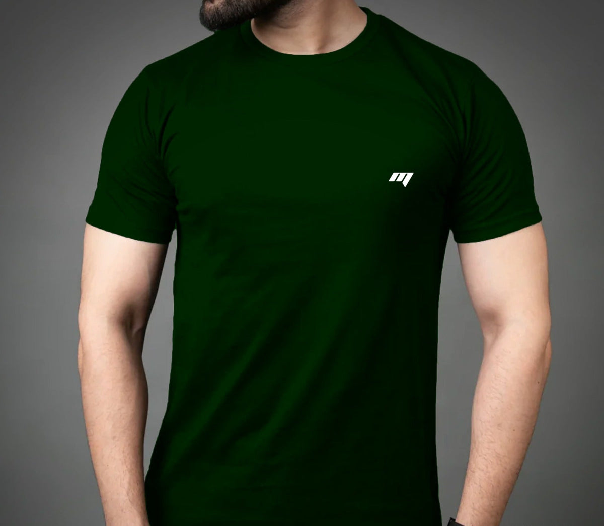 Premium Fabric Unisex Plain T-Shirt - Green