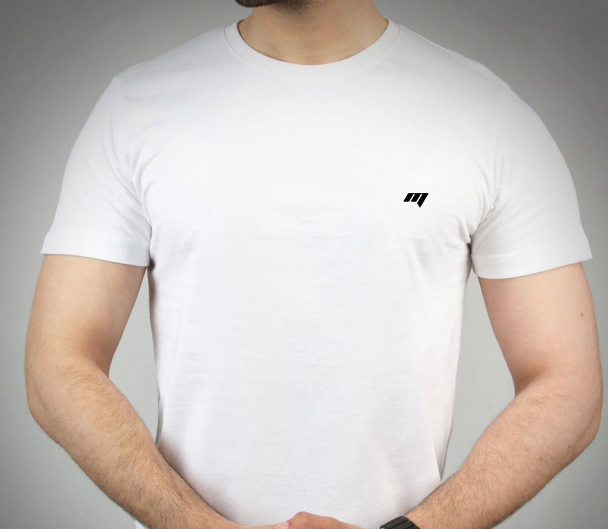 Premium Fabric Unisex Plain T-Shirt - White